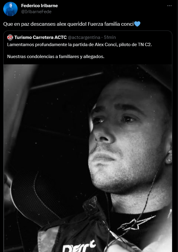 Los mensajes en memoria de Alex Conci: Iribarne.png
