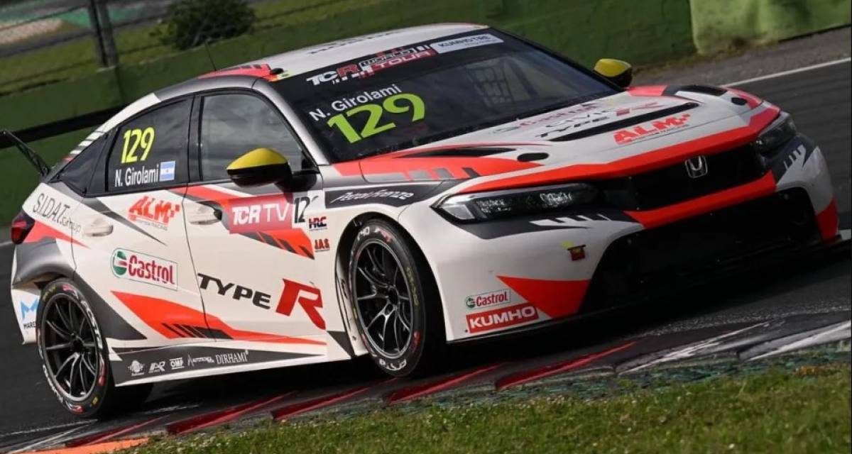 WTCR: "Bebu" Girolami pisó fuerte en el primer test en Hungría