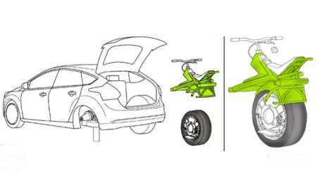 Ford patenta un Auto-Scooter