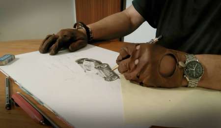 Daniel Sonzini: "Un pintor de fierro”