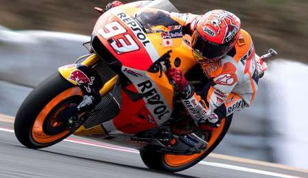 Márquez rompió los cronómetros