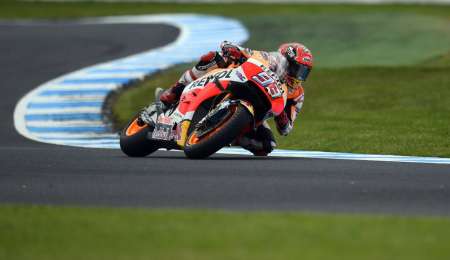 Márquez supera la marca en pole