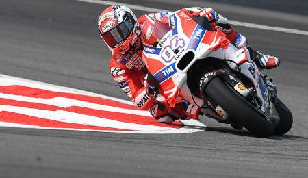 Dovizioso marcó la pole en Malasia
