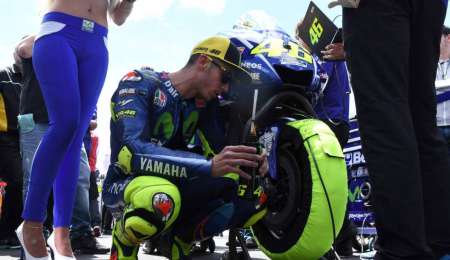 Se recupera Valentino Rossi