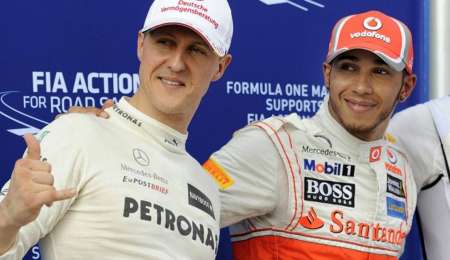 Hamilton entiende ahora el trabajo de Schumacher en Mercedes