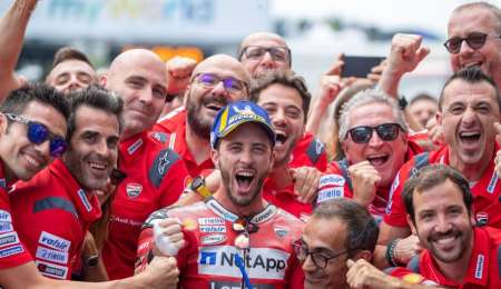 Locura, pasión y drama en el box de Ducati 