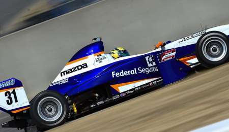 Dapero entrenó en la Pro Mazda