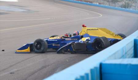 Las piñas de la IndyCar