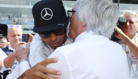 Ecclestone prefiere que Hamilton sea el campeón