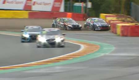 Sapag se pegó en el TCR Europeo