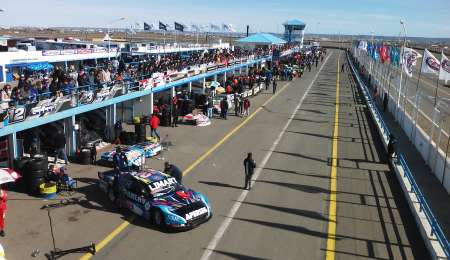 El TC toma color y calor en Gallegos
