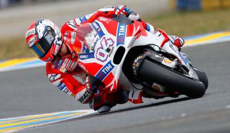 Dovizioso comenzó arriba en Japón