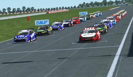 Los 60 clasificados para el inicio del Súper TC2000 esport