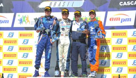 Doble podio en Brasil