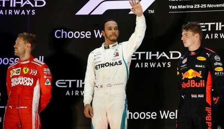 Los 21 podios de la temporada de la F1 en fotos