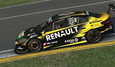 Renault Castrol e-Team, otro equipo oficial en el Súper TC2000 virtual