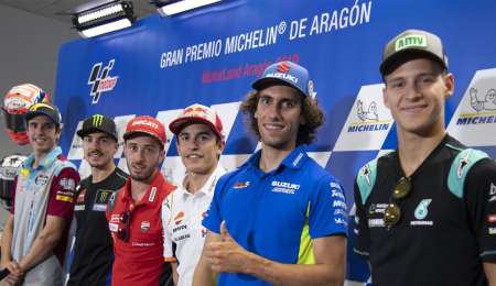 Inaugurado el Gran Premio de Aragón de MotoGP