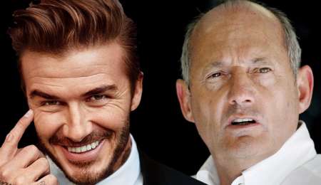 Pelea entre Ron Dennis y David Beckham