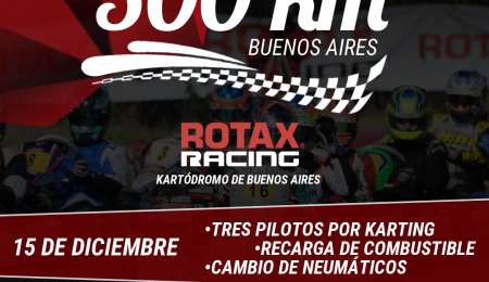 Rotax realizará los 500 kilómetros de Buenos Aires