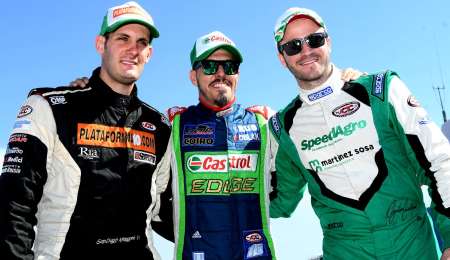 Así se largan las series del TC en Toay