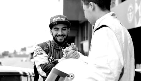 Sobre el final, Santero marcó el mejor tiempo en el entrenamiento