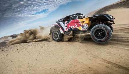 Carlos Sainz se llevó la sexta etapa del Dakar