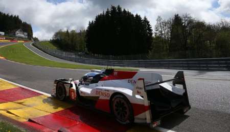 Triunfo del Toyota de Alonso en Spa