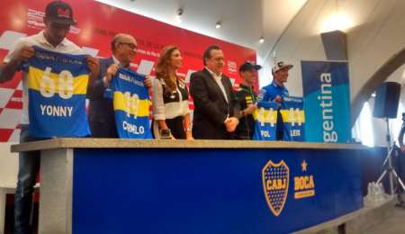 Presentaron el Moto GP en Boca