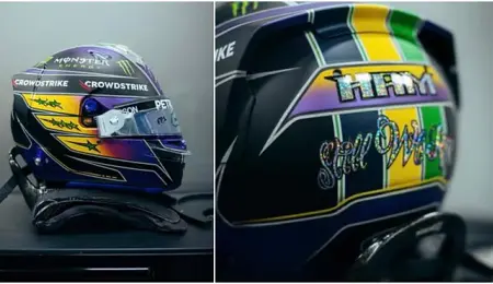 Hamilton en homenaje a Senna