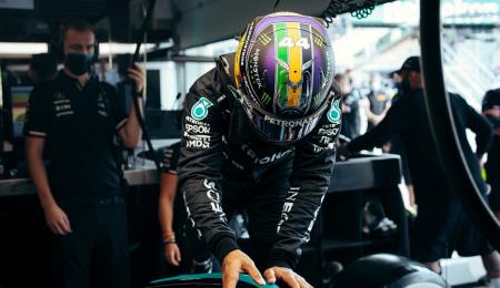 Hamilton, dueño del primer ensayo