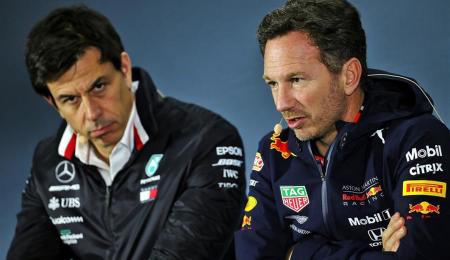 Wolff y Horner, como Hamilton y Verstappen