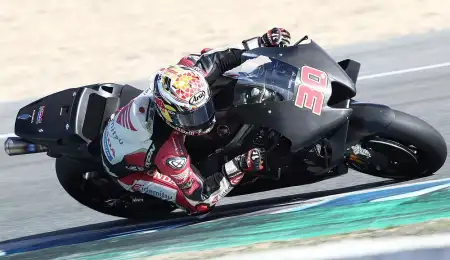 Nakagami lideró en los test