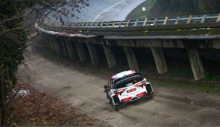 Rovanperä, en el shakedown