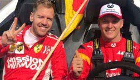Vettel y Schumacher nuevamente juntos
