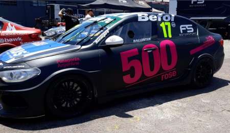 Ballester se llevó la primera carrera