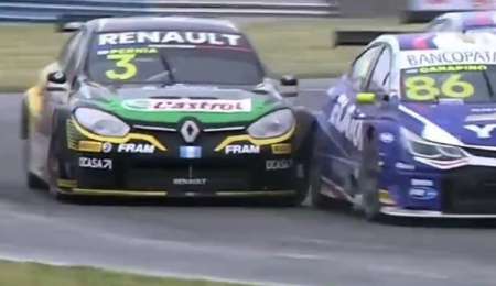 Una largada infartante en el Gálvez