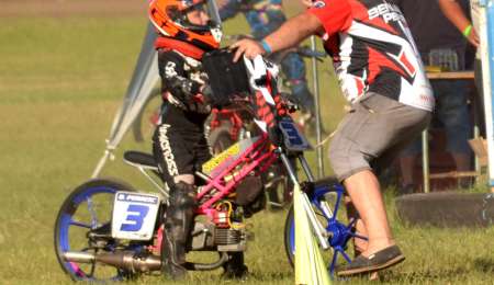 Peralta campeón y estuvo probando