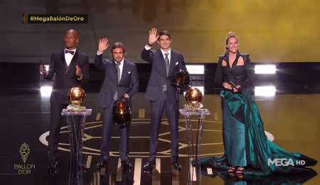 Alonso, Ocon y Alpine en el Balón de Oro