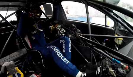 A bordo: el festejo de Canapino al consagrarse