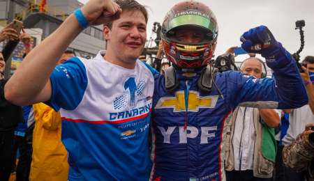 Matías Canapino, el ladero del campeón