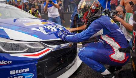 "Pude llorar a mi viejo"