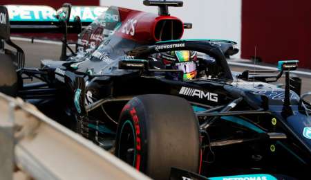 Hamilton arrancó arriba en Jeddah