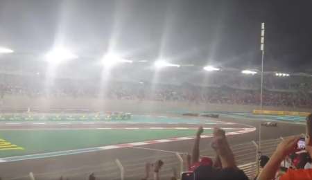 El sobrepaso del campeonato desde la tribuna