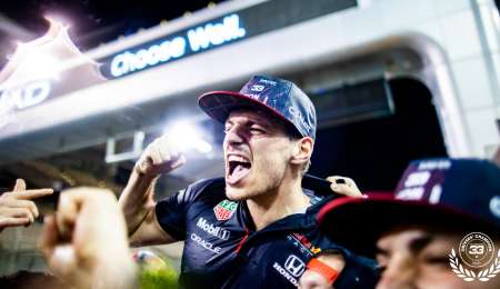 Verstappen brilló y tuvo su nochebuena