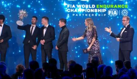 Pechito y Reutemann en la Gala de la FIA