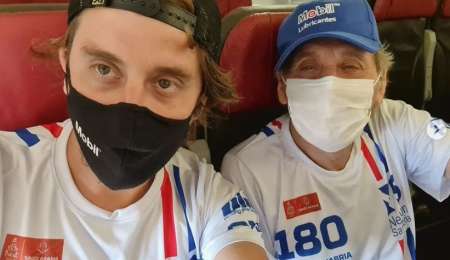 El insólito accidente que despidió a Sanabria