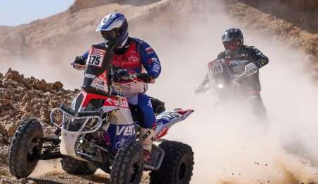 Se detuvo la 6a etapa para motos y cuatriciclos