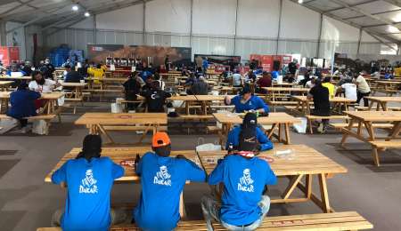 ¿Cómo es el comedor para los participantes?