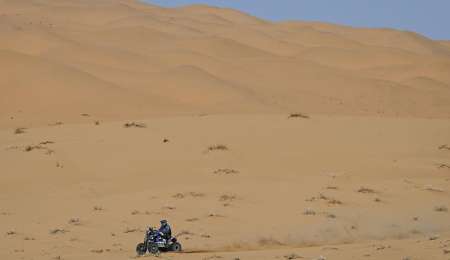 Moreno, en el podio de los Quads