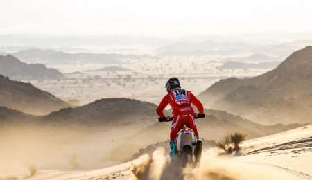 Llanos, feliz por haber terminado su primer Dakar